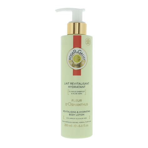 roger and gallet body lotion.